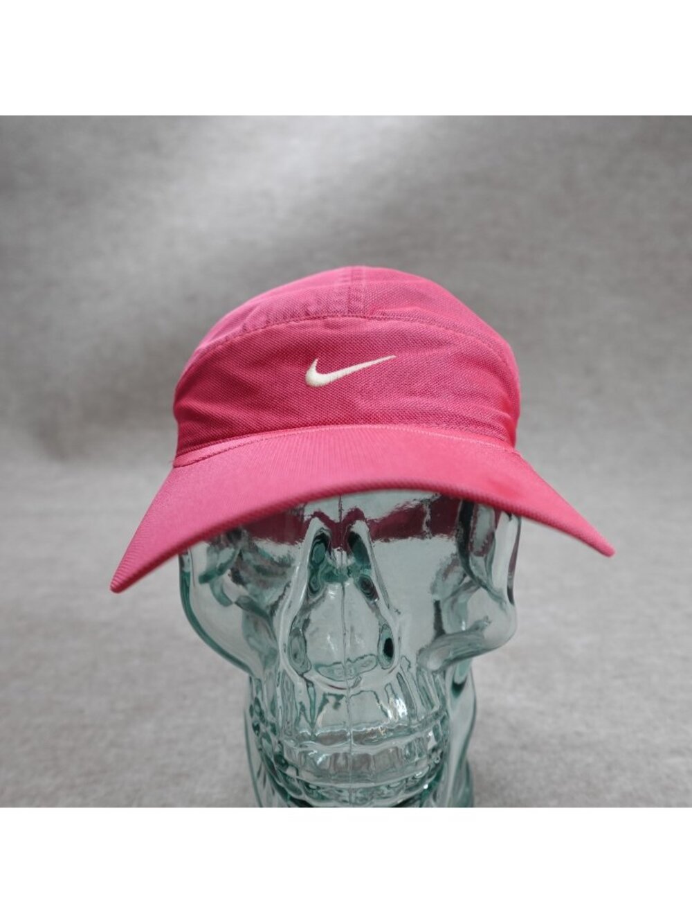 Nike Womens Hat Pink Tailwind  Dri-Fit Featherlight Mesh 7 Panel Vintage Running